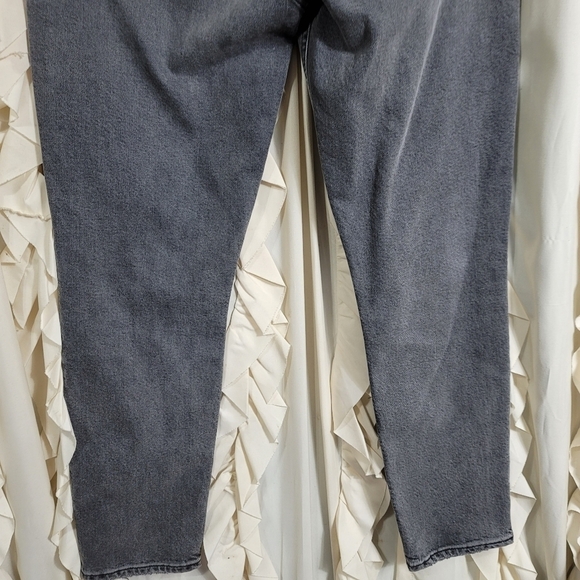 Agolde Nico High-Rise Jeans In Ceremony 29 Organic Cotton Button Fly - Picture 9 of 11